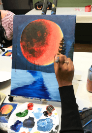 Paint and Sip Class: Midnight Glow