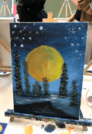 Paint and Sip Class: Midnight Glow