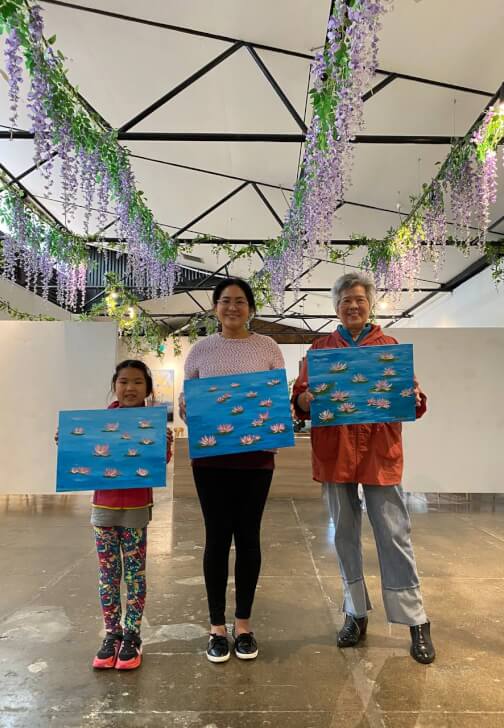 Paint and Sip Class: Monet Water Lilies