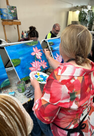 Paint and Sip Class: Monet Waterlillies