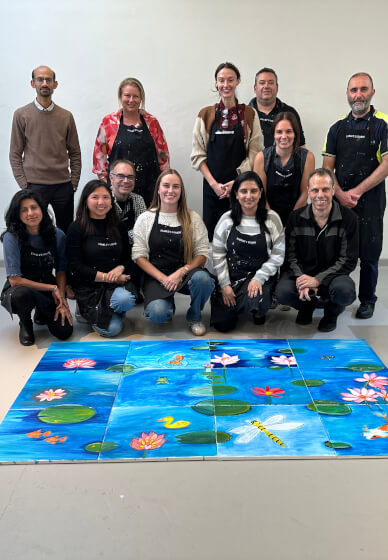 Paint and Sip Class: Monet Waterlillies
