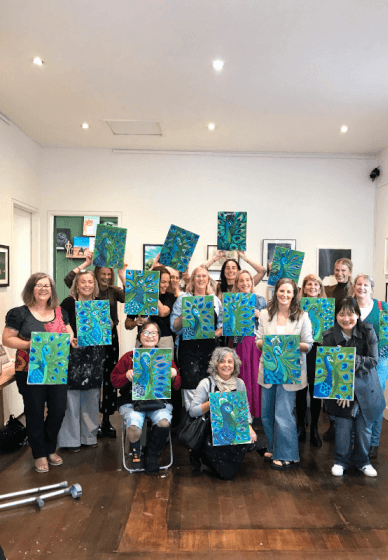 Paint and Sip Class: Mystery Painting