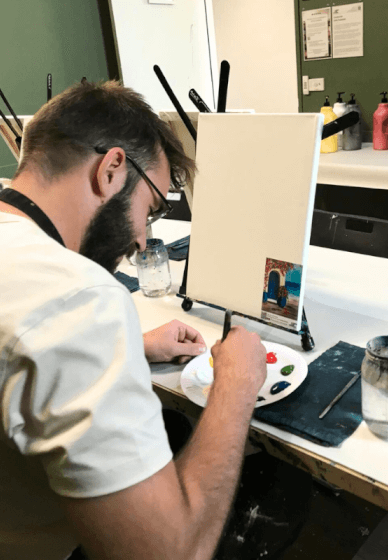 Paint and Sip Class: Mystery Painting