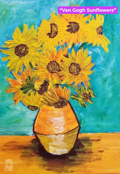 Paint and Sip Class: Paint Like Famous Artists