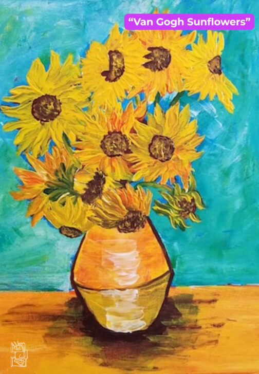 Paint and Sip Class: Paint Like Famous Artists