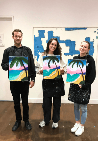 Paint and Sip Class: Pink Moon