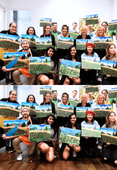 Paint and Sip Class: Poppies à La Van Gogh