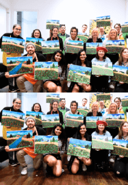 Paint and Sip Class: Poppies à La Van Gogh