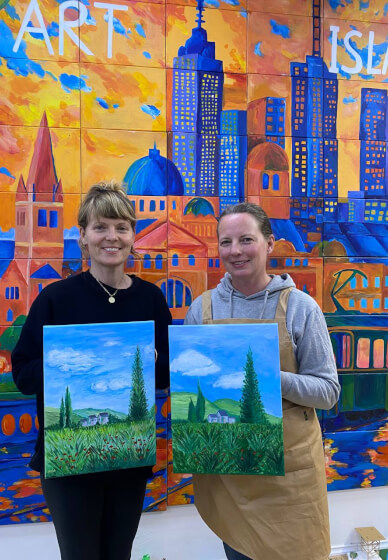 Paint and Sip Class: Poppy Meadow
