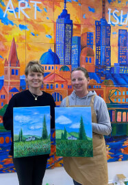 Paint and Sip Class: Poppy Meadow