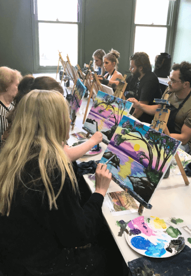 Paint and Sip Class: Pure Tranquility