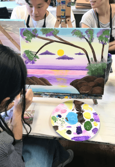 Paint and Sip Class: Pure Tranquility