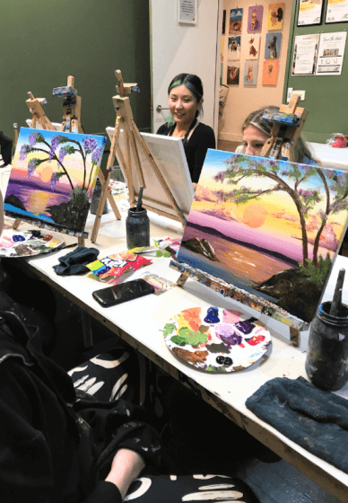 Paint and Sip Class: Pure Tranquility
