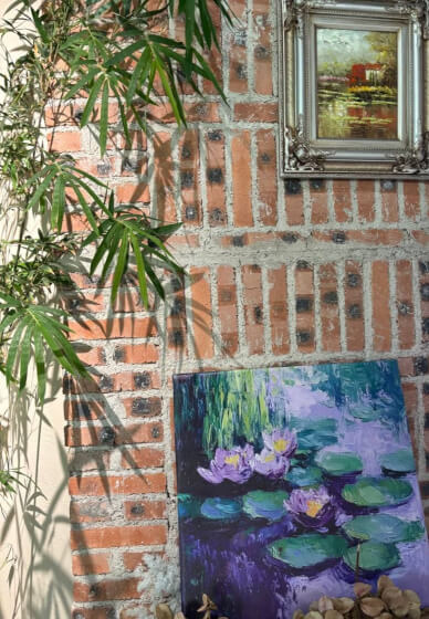 Paint and Sip Class: Purple Water Lilies
