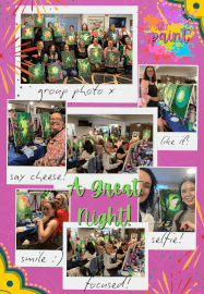 Paint and Sip Class: Spring Meadow