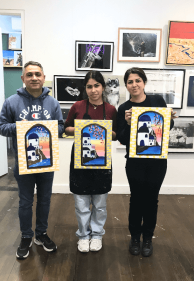 Paint and Sip Class: Sun Sets in the Mediterranean