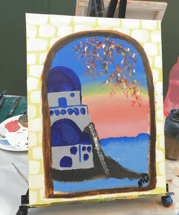 Paint and Sip Class: Sun Sets in the Mediterranean