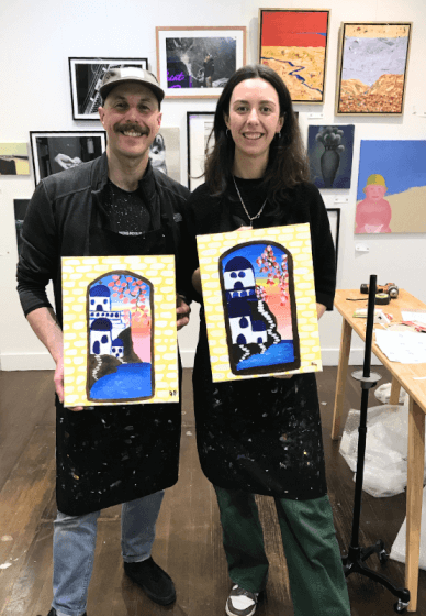 Paint and Sip Class: Sun Sets in the Mediterranean