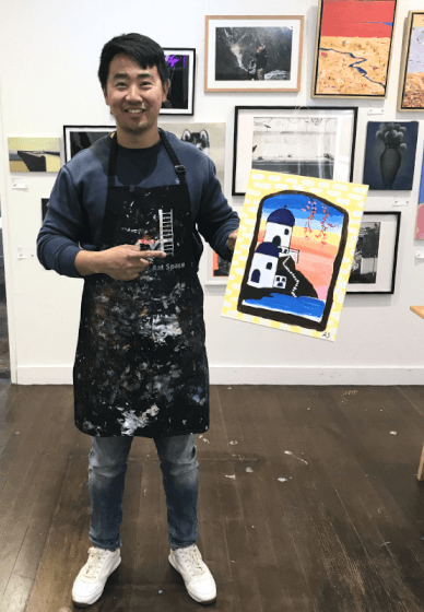 Paint and Sip Class: Sun Sets in the Mediterranean