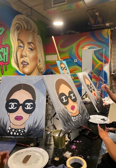 Paint and Sip Class: Surry Hills