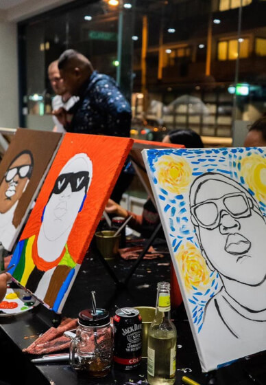 Paint and Sip Class: Surry Hills