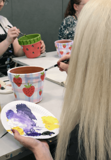 Paint and Sip Class: Terracotta Pots