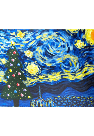 Paint and Sip Class: The Starry Night