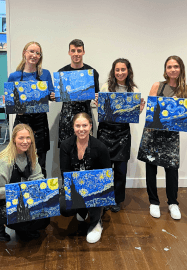 Paint and Sip Class: The Starry Night