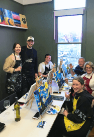Paint and Sip Class: The Starry Night