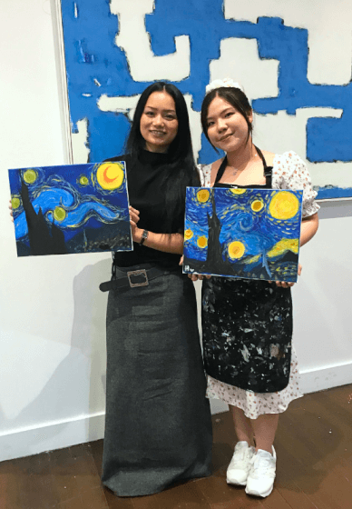 Paint and Sip Class: The Starry Night