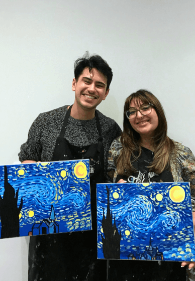 Paint and Sip Class: The Starry Night
