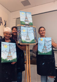 Paint and Sip Class: Travel Around the World
