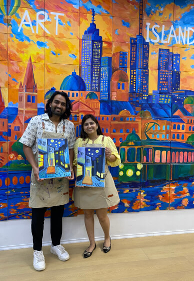 Paint and Sip Class: Van Gogh's Café Terrace at Night