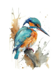 Paint and Sip Class: Watercolour Kookaburra