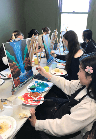 Paint and Sip Class: Waterfall