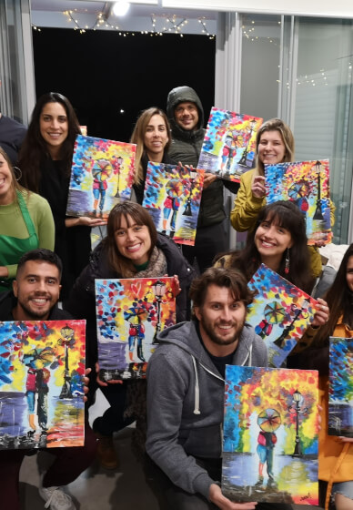 Paint and Sip Experience