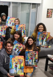 Paint and Sip Experience