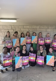 Paint and Sip Experience