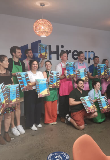 Paint and Sip Experience