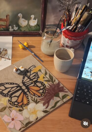 Paint and Sip - Impasto, Painting Workshop Experience