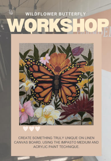 Paint and Sip - Impasto, Painting Workshop Experience