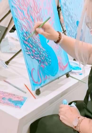 Paint and Sip Party at Home