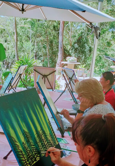 Paint and Sip Party at Home