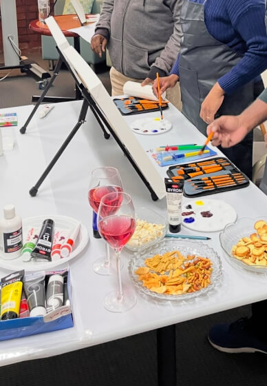 Paint and Sip Picnic Class