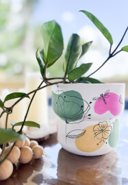 Paint and Sip - Plant Pot Painting Workshop