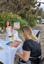 Paint and Sip Team Building Class: Sydney Opera House