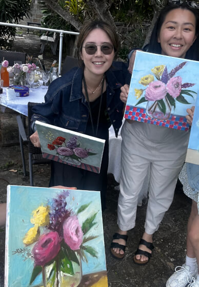 Paint and Sip Team Building Class: Sydney Opera House