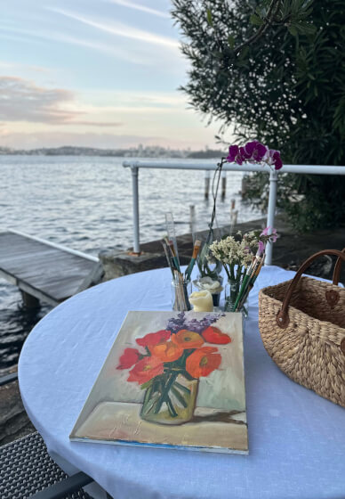 Paint and Sip Team Building Class: Sydney Opera House