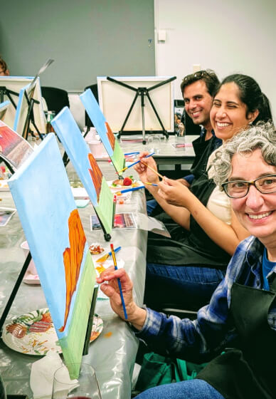 Paint and Sip the Pilbara Class