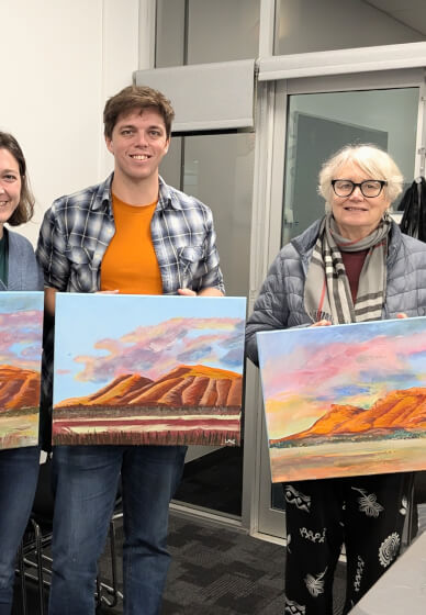 Paint and Sip the Pilbara Class